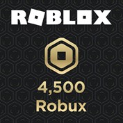 Донат ROBLOX 4500 Robux - игровая валюта
