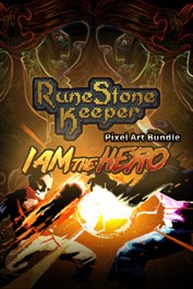 RuneStone Keeper and I am the hero PixelArt Bundle RuneStone Keeper and I am the hero PixelArt Bundle