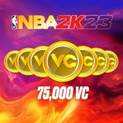 Донат NBA 2K23 75000 VC - игровая валюта (монеты)
