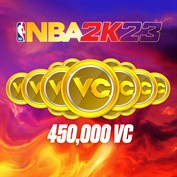 Донат NBA 2K23 450000 VC - игровая валюта (монеты)