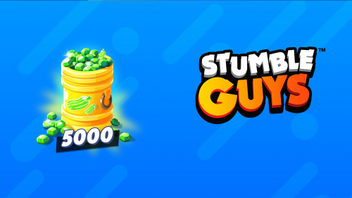Stumble Guys — 5000 самоцветов - PS5™ фото 2 Stumble Guys — 5000 самоцветов - PS5™ фото 2
