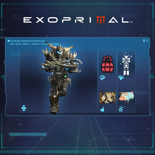 Exoprimal - Набор Monster Hunter для Шквала