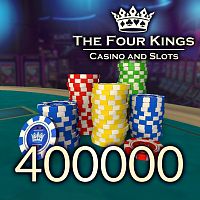 Four Kings Casino: Пакет Фишек 400.000