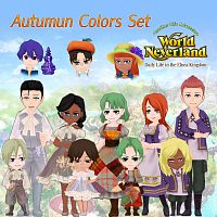 Autumn Colors Set: WorldNeverland - Daily Life in the Elnea Kingdom - Another Life Adventure