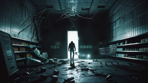 Backrooms: Exit from Supermarket Horror