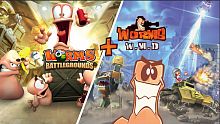 Worms Battlegrounds + Worms W.M.D