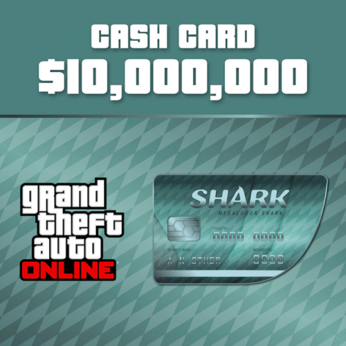 Деньги PS4 GTA Online: Megalodon Shark Cash Card - игровая валюта