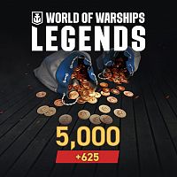 World of Warships: Legends - PS4® 5625 дублонов
