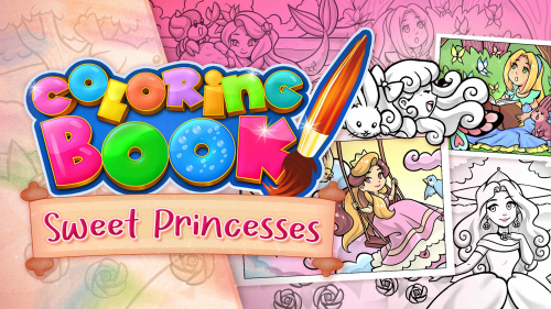 Coloring Book: Sweet Princesses фото 2 Coloring Book: Sweet Princesses фото 2