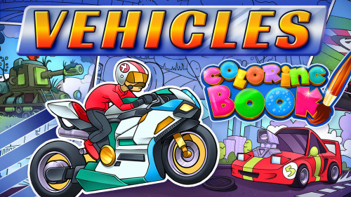 Coloring Book: Vehicles фото 2 Coloring Book: Vehicles фото 2