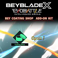 BEYBLADE X EVOBATTLE BEY COATING SHOP EXPANSION KIT