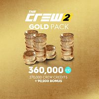 Золотой набор кредитов команды The Crew 2