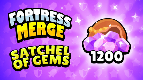 Fortress Merge: Satchel of Gems - 1200 фото 2