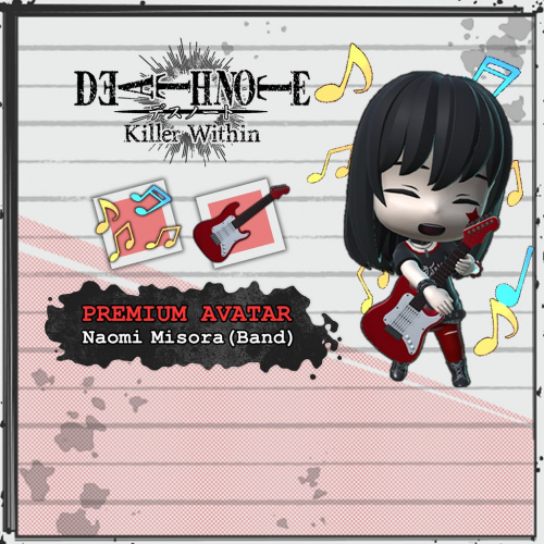 DEATH NOTE Killer Within - Premium Avatar: Naomi Misora (Band) DEATH NOTE Killer Within - Premium Avatar: Naomi Misora (Band)