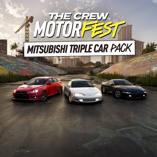 The Crew Motorfest: тройной набор машин Mitsubishi