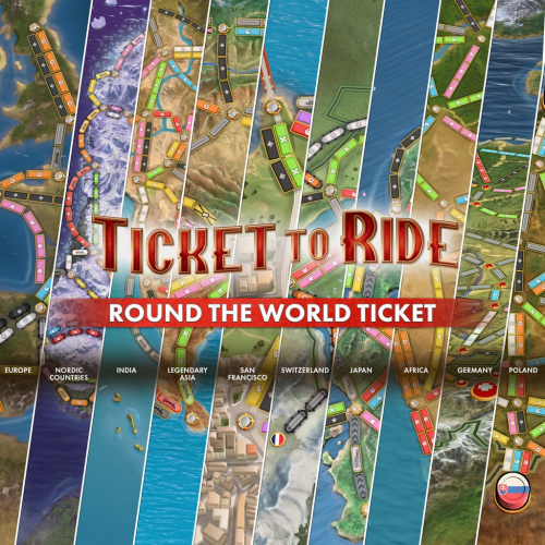 Ticket to Ride®: Round the World Ticket