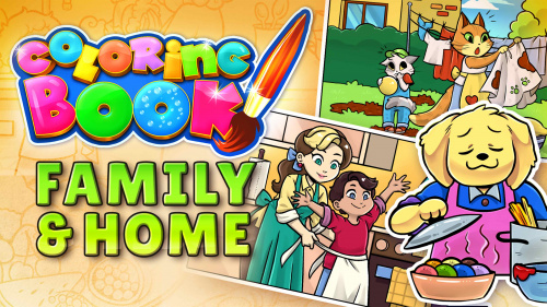 Coloring Book: Family & Home фото 2 Coloring Book: Family & Home фото 2