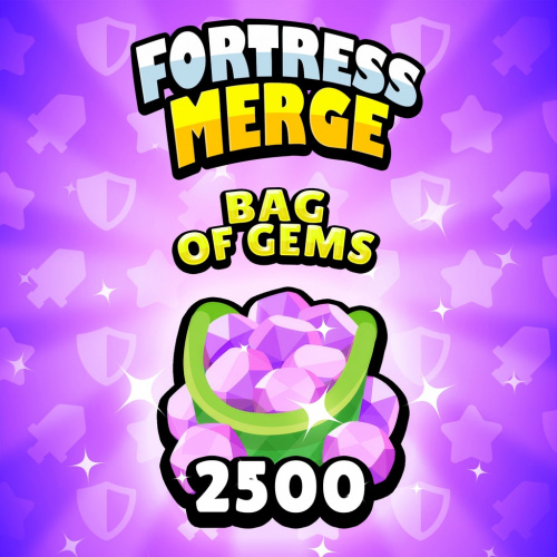 Fortress Merge: Bag of Gems - 2500 Fortress Merge: Bag of Gems - 2500