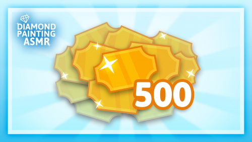 Diamond Painting ASMR - 500 Tickets фото 2