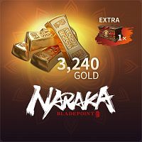 NARAKA: BLADEPOINT - 3 240 ЗОЛОТА