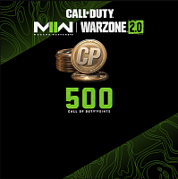 Донат Call of Duty® Warzone 2.0 500 points - игровая валюта (монеты)