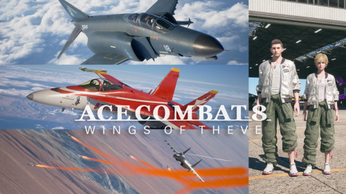 ACE COMBAT 8: WINGS OF THEVE - Customizable Cosmetic Set фото 2