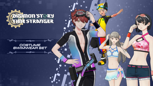 Digimon Story Time Stranger Costume Swimwear Set фото 2