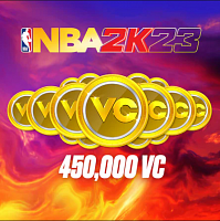 Донат NBA 2K23 450000 VC - игровая валюта