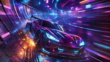 ​​Neon Drifter - Cyber Racing