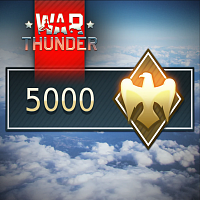 Донат War Thunder 5000 Золотых Орлов - игровая валюта