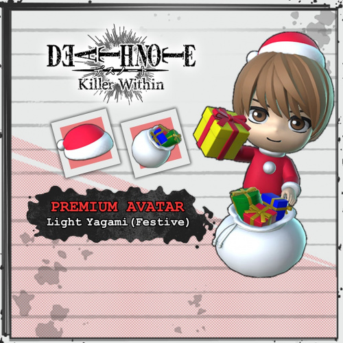 DEATH NOTE Killer Within - Premium Avatar: Light Yagami (Festive) DEATH NOTE Killer Within - Premium Avatar: Light Yagami (Festive)