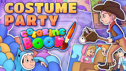 Coloring Book: Costume Party фото 2