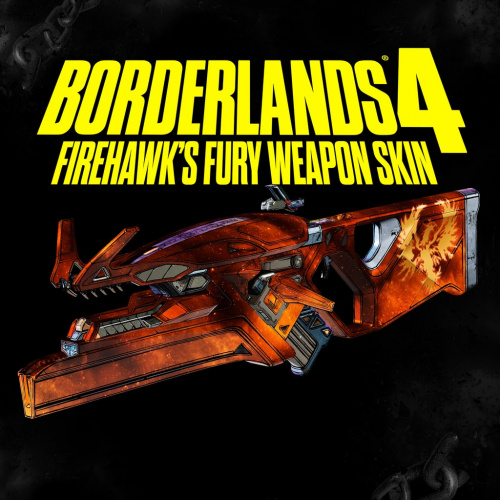 Borderlands®4: Расцветка оружия «Ярость Огненного ястреба»
