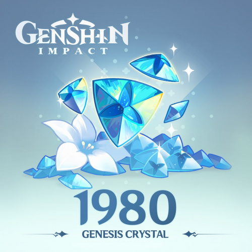 Genshin Impact: Кристаллы Сотворения ×1980