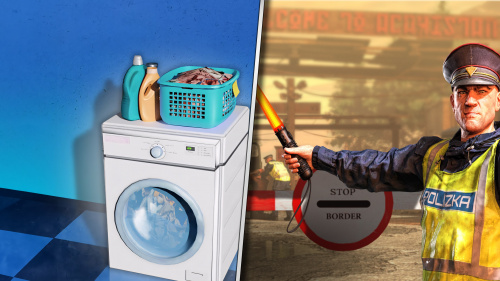 Laundry Store Simulator & Contraband Police Laundry Store Simulator & Contraband Police