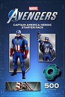 Стартовый героический набор «Мстители Marvel» Капитана Америка