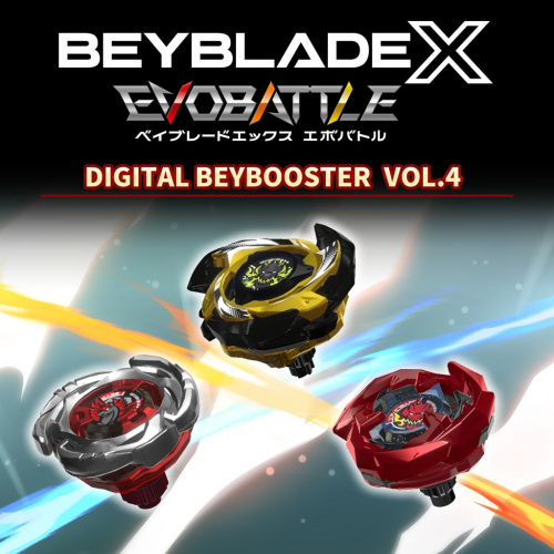 BEYBLADE X EVOBATTLE DIGITAL BEYBOOSTER VOL.4