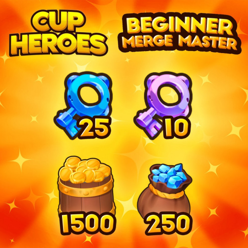 Cup Heroes - Beginner Merge Master