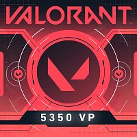 5350 VALORANT Points (600 бонус + 4750)