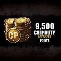 9 500 очков Call of Duty®: WWII