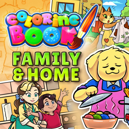 Coloring Book: Family & Home Coloring Book: Family & Home