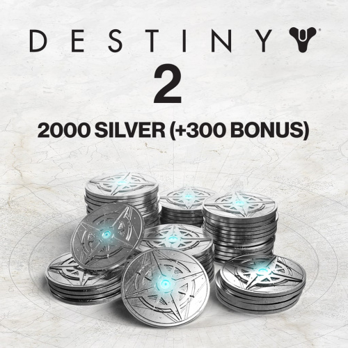 2000 ед. серебра Destiny 2 (+300 ед. в подарок) 2000 ед. серебра Destiny 2 (+300 ед. в подарок)