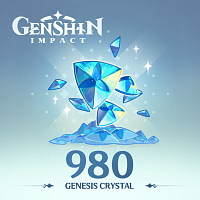 Донат Genshin Impact 980 Genesis Crystals - игровая валюта