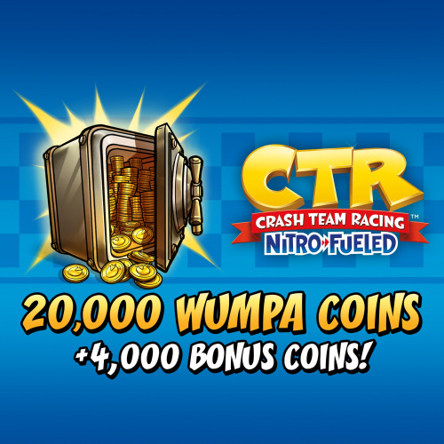Crash™ Team Racing Nitro-Fueled - 20000 (+4000) Mонет Wumpa