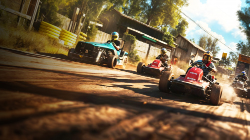 Lawn Mower Racing