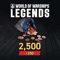 World of Warships: Legends - PS5® 2750 дублонов