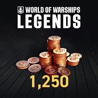 World of Warships: Legends - PS5® 1250 дублонов