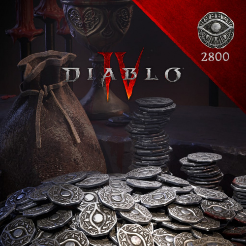 Diablo® IV - 2800 ед. платины: 2500 + 300 ед. Платины Diablo® IV - 2800 ед. платины: 2500 + 300 ед. Платины