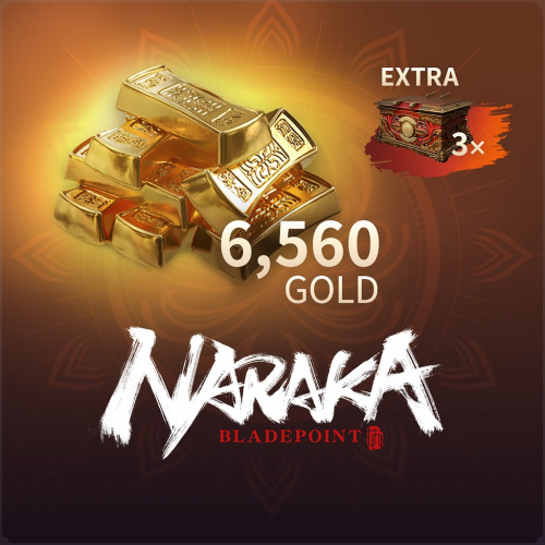 NARAKA: BLADEPOINT - 6 560 ЗОЛОТА