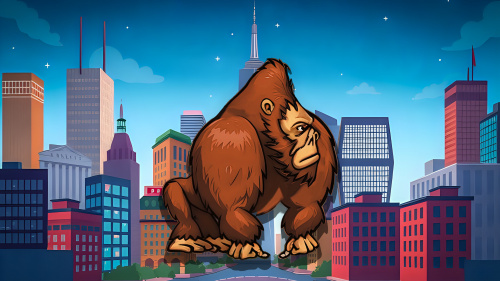 Monkey Kong in New-York